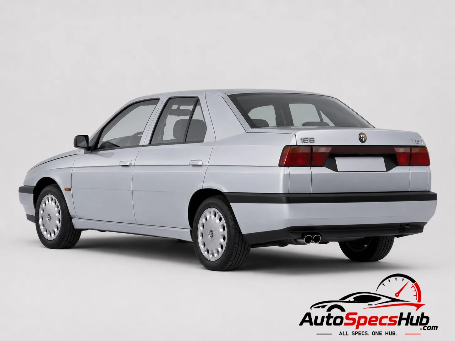 1992 Alfa Romeo 155 V6 rear three-quarter view