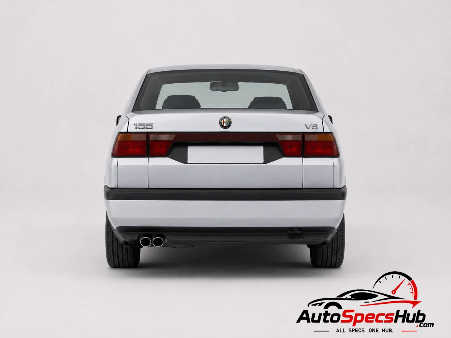 1992 Alfa Romeo 155 V6 rear view