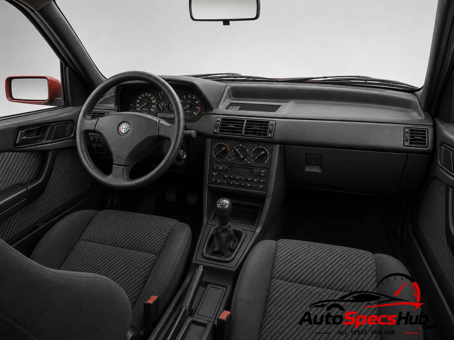 1994 Alfa Romeo 155 2.0i Turbo interior dashboard view