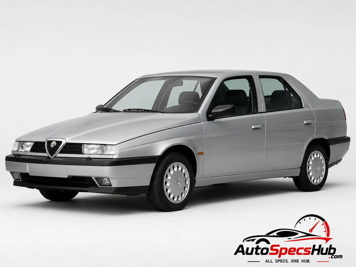 1992 Alfa Romeo 155 2.0 Twin Spark front three-quarter view