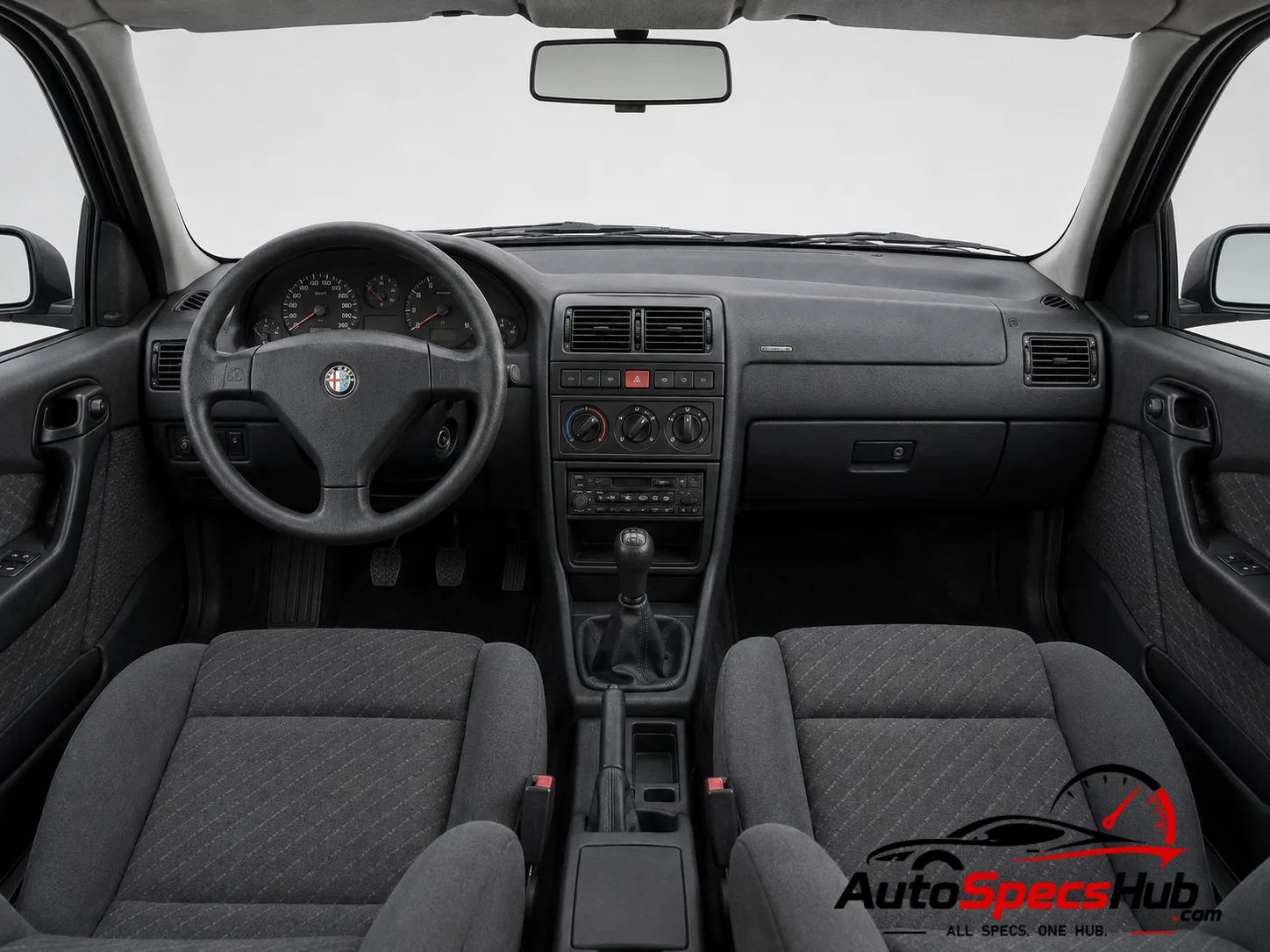 1995 Alfa Romeo 155 2.0 Twin Spark 16V interior dashboard view