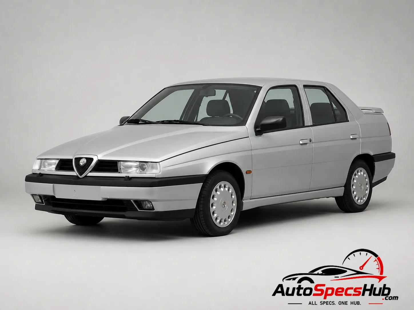 1992 Alfa Romeo 155 1.7 Twin Spark front three-quarter view