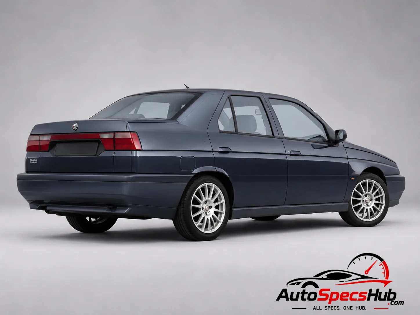 1995 Alfa Romeo 155 1.8 Twin Spark Sport rear three-quarter view