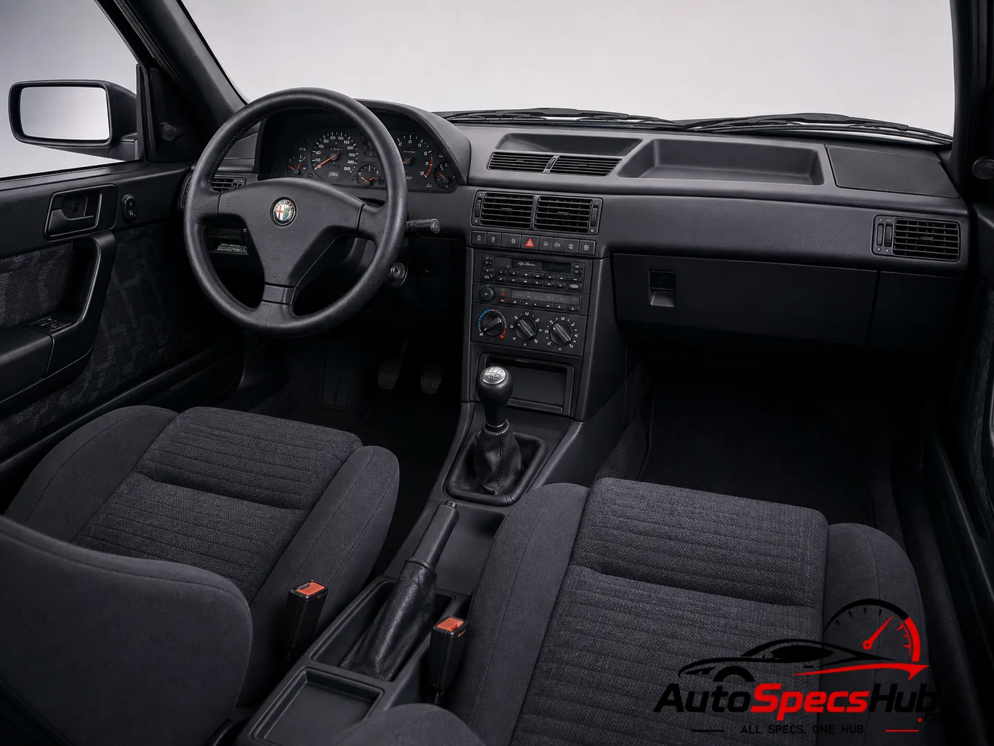 1995 Alfa Romeo 155 1.8 Twin Spark Sport interior dashboard view