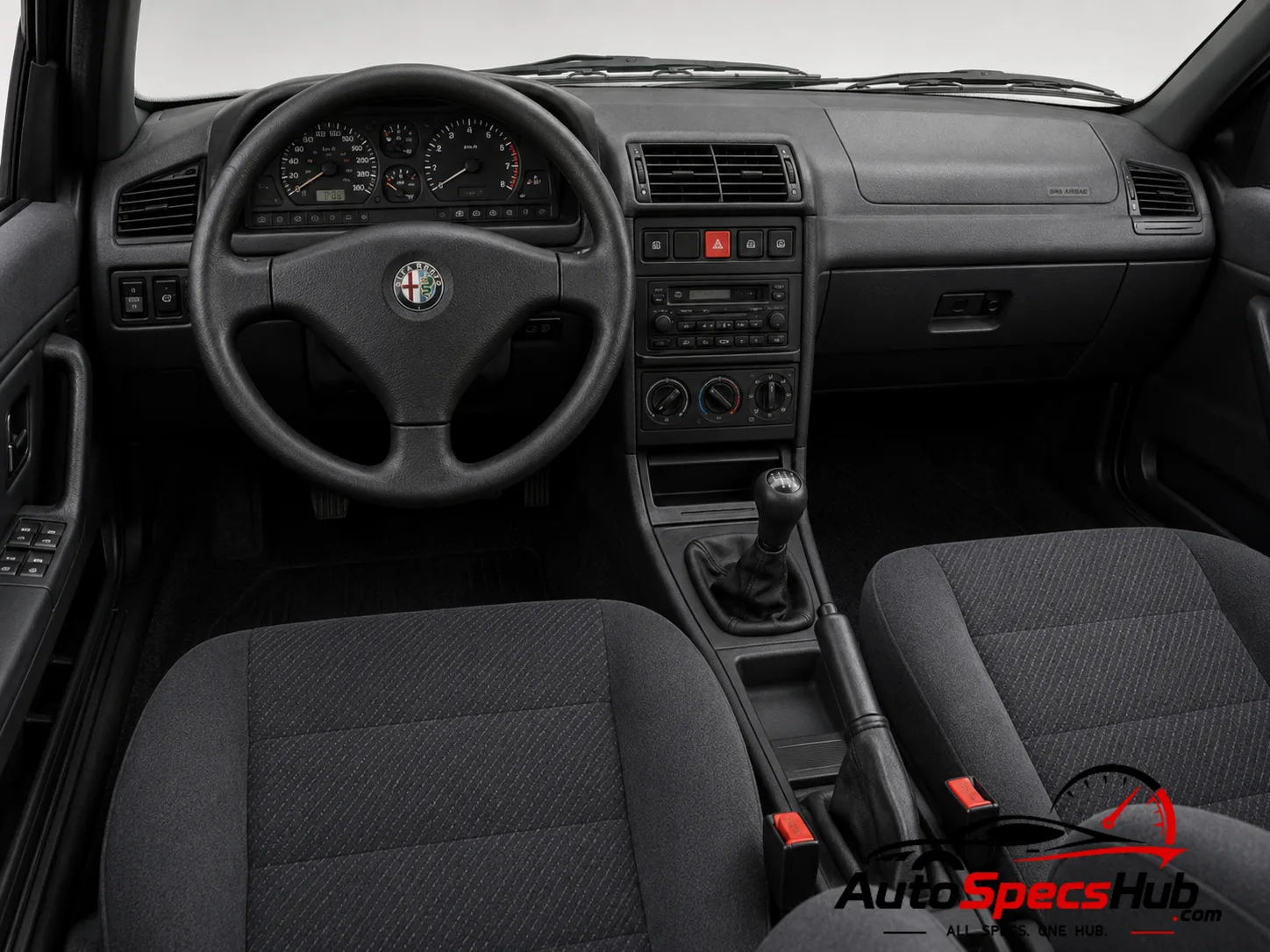 1996 Alfa Romeo 155 1.6 16V interior dashboard view
