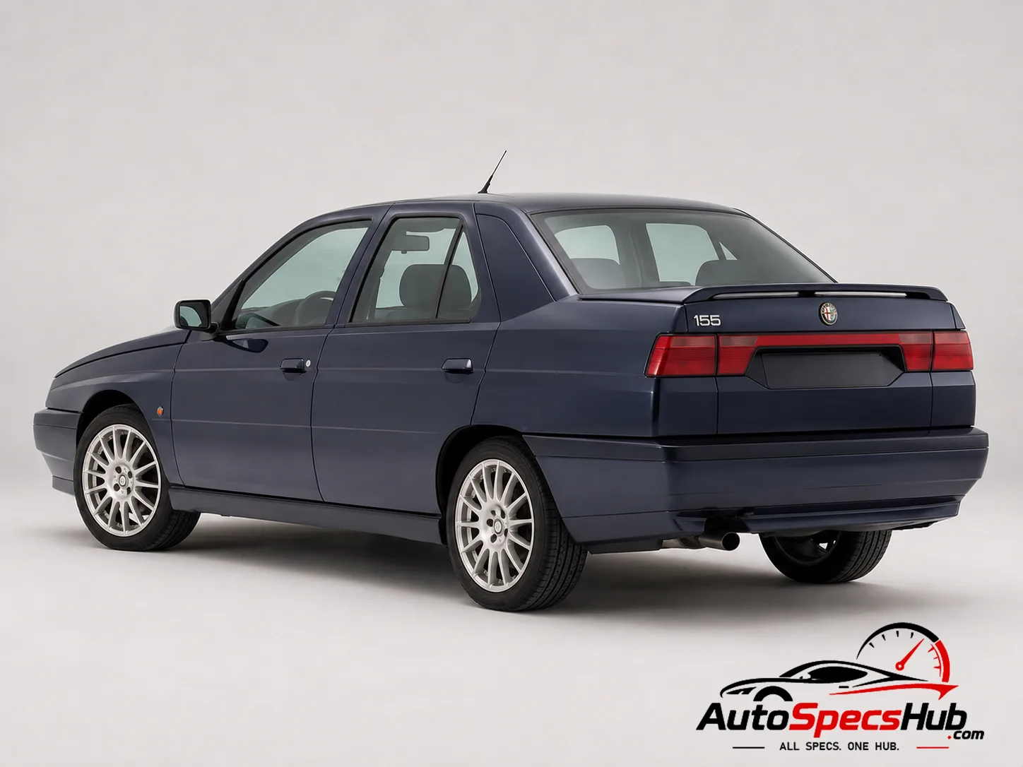 1993 Alfa Romeo 155 1.9 TD rear three-quarter view