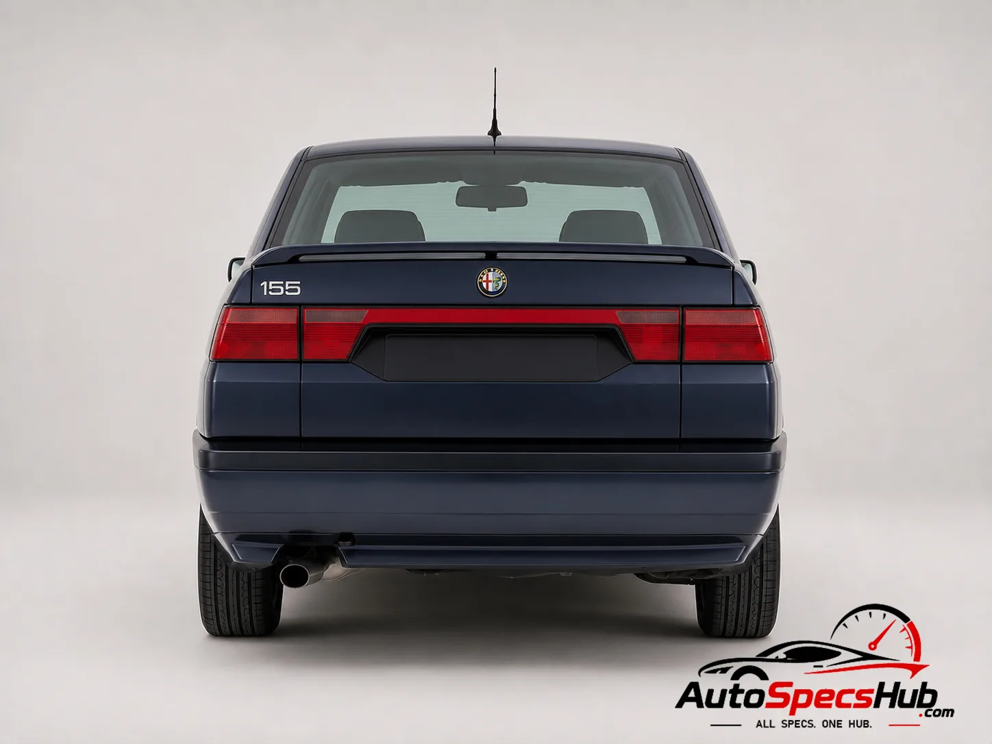 1993 Alfa Romeo 155 1.9 TD rear view