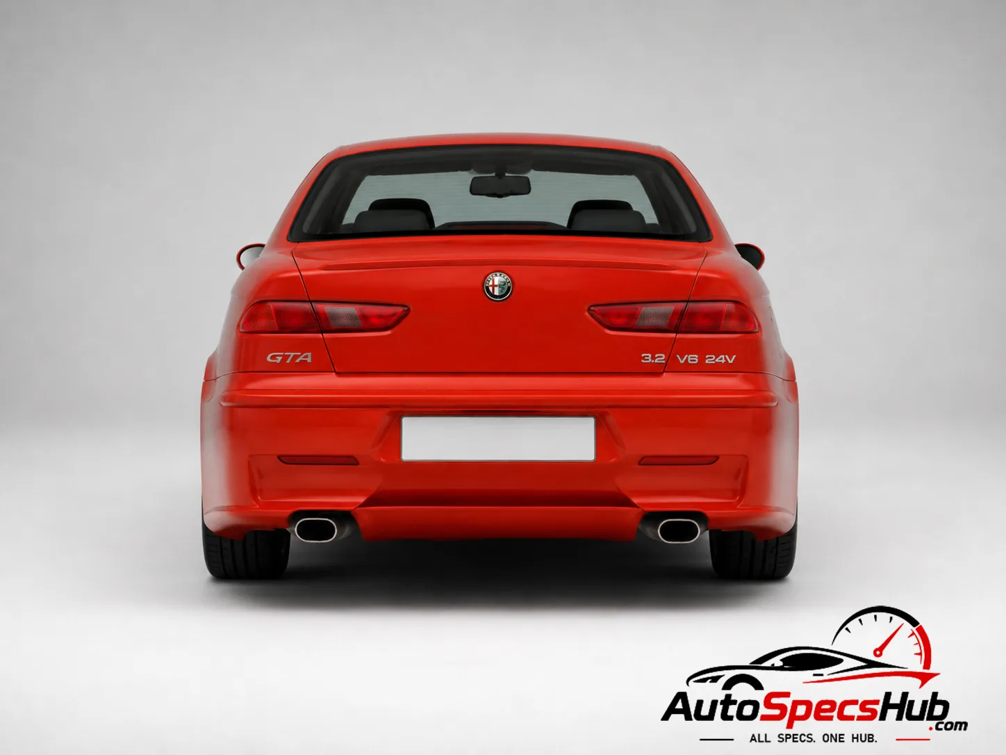 2002 Alfa Romeo 156 3.2 V6 24V GTA rear view