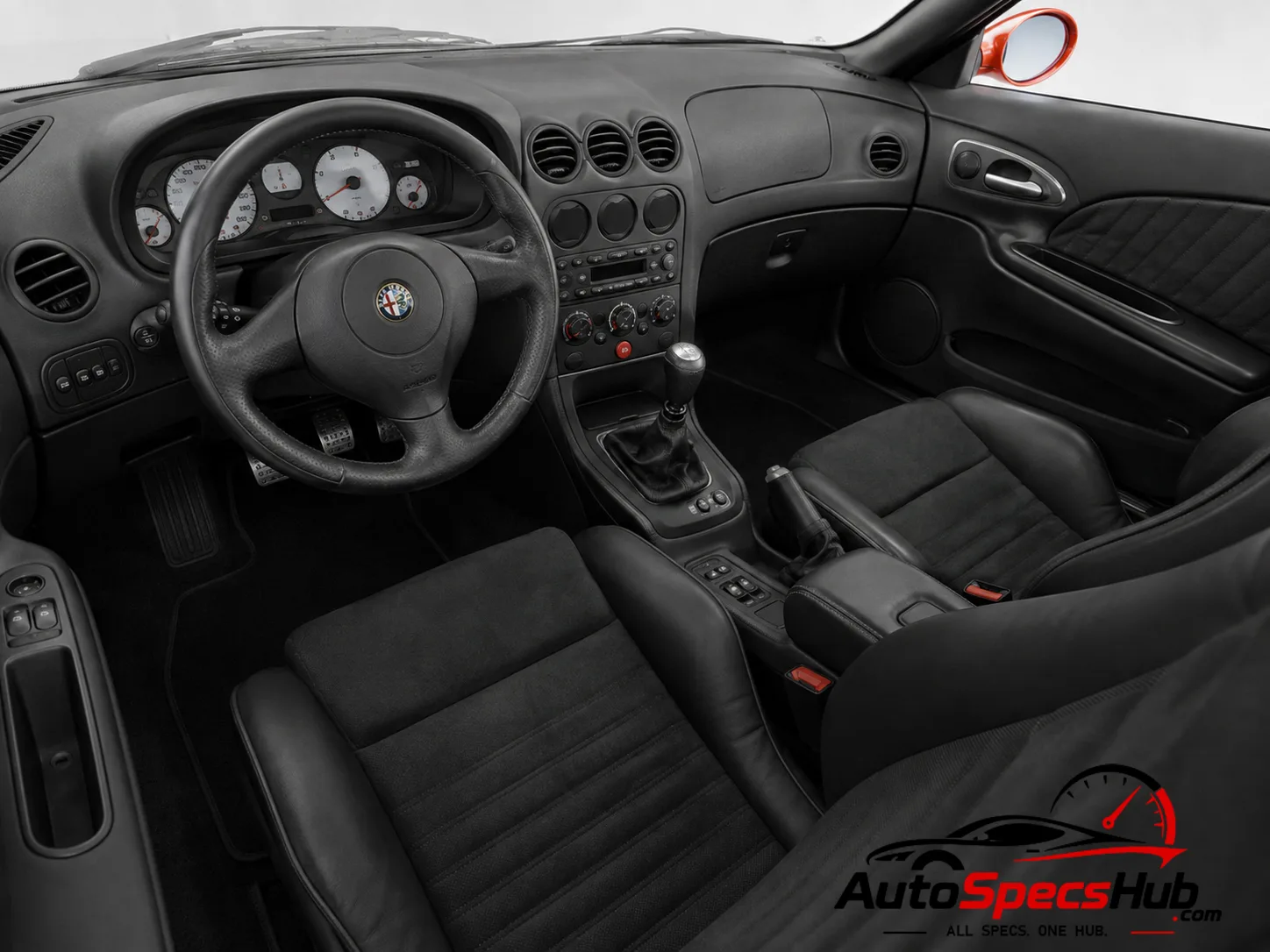 2002 Alfa Romeo 156 3.2 V6 24V GTA interior dashboard view