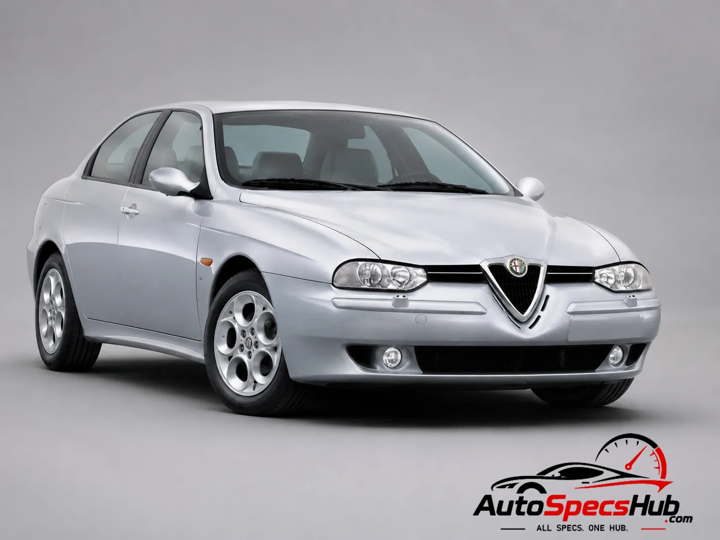 1998 Alfa Romeo 156 2.5 V6 24V front three-quarter view