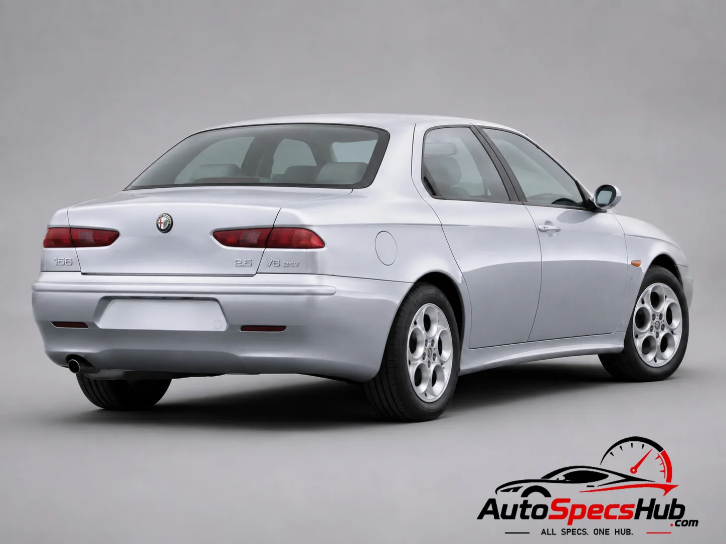 1998 Alfa Romeo 156 2.5 V6 24V rear three-quarter view