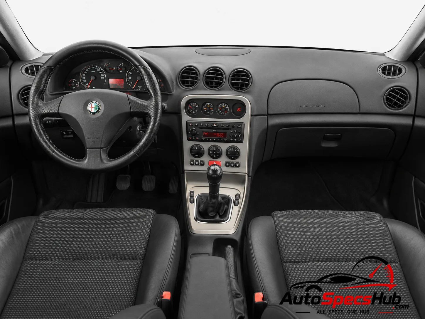 1998 Alfa Romeo 156 2.5 V6 24V interior dashboard view