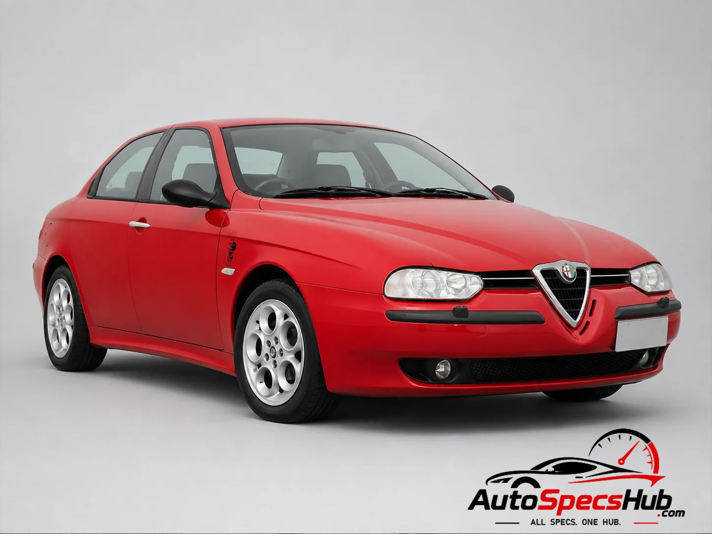 2001 Alfa Romeo 156 2.5 V6 24V front three-quarter view