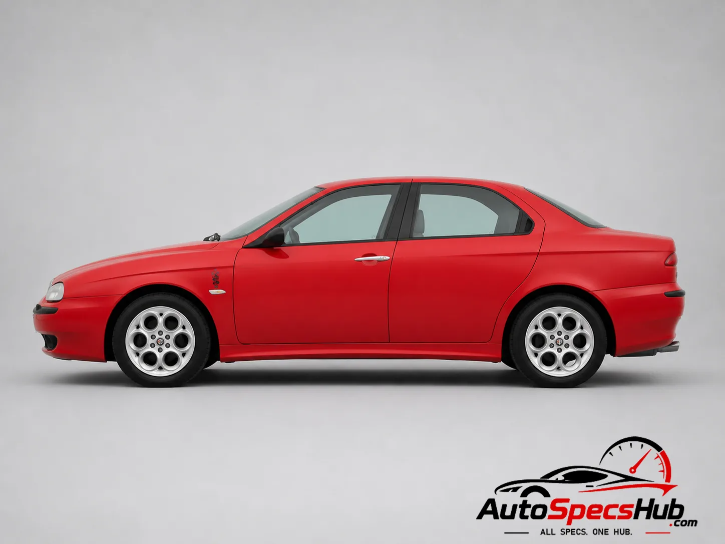 2001 Alfa Romeo 156 2.5 V6 24V side profile