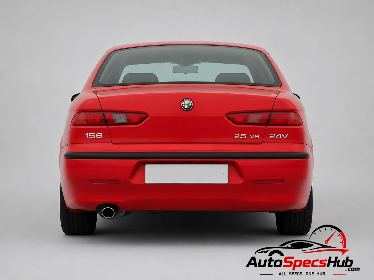 2001 Alfa Romeo 156 2.5 V6 24V rear view