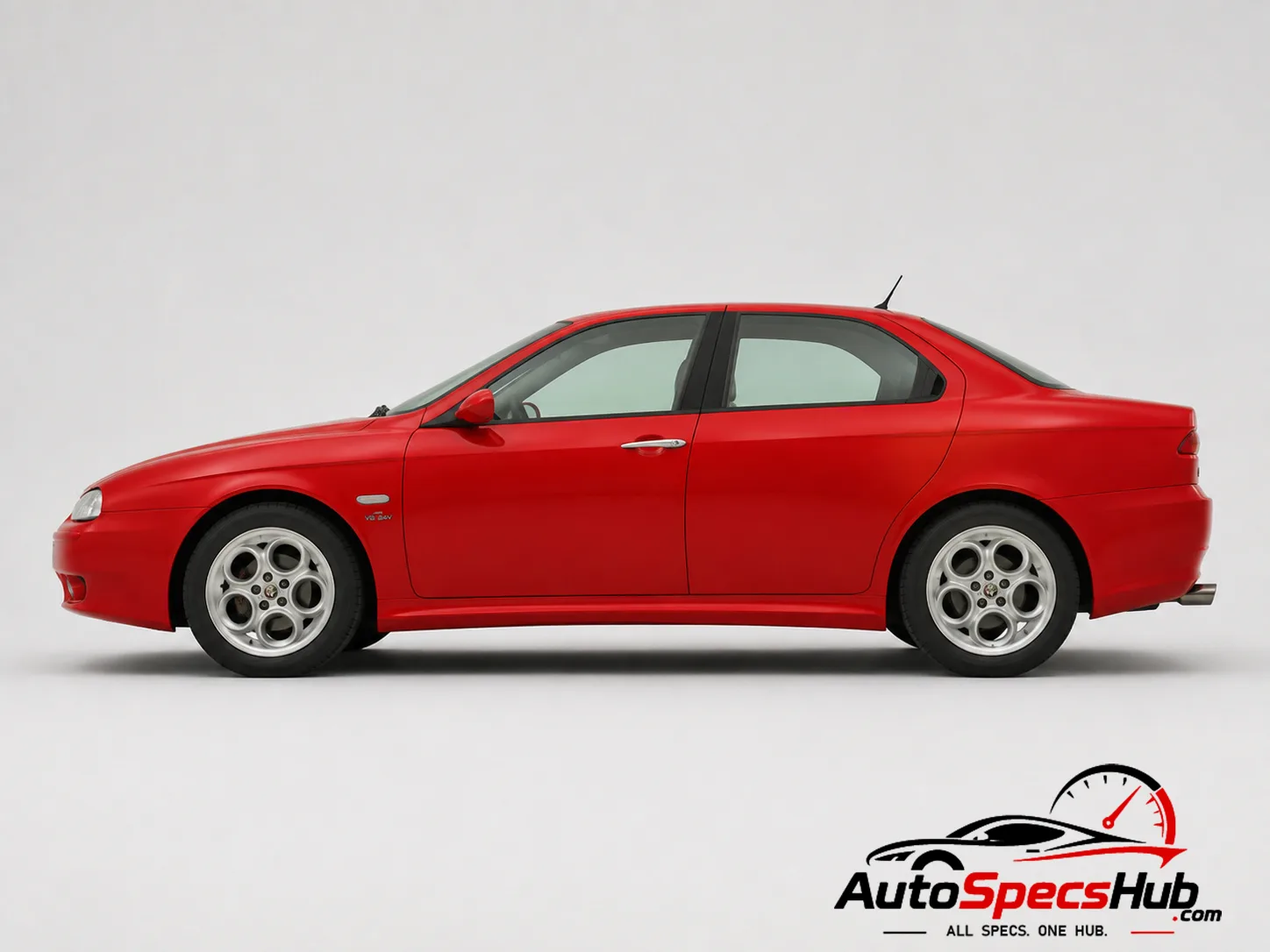 2003 Alfa Romeo 156 2.5 V6 24V side profile