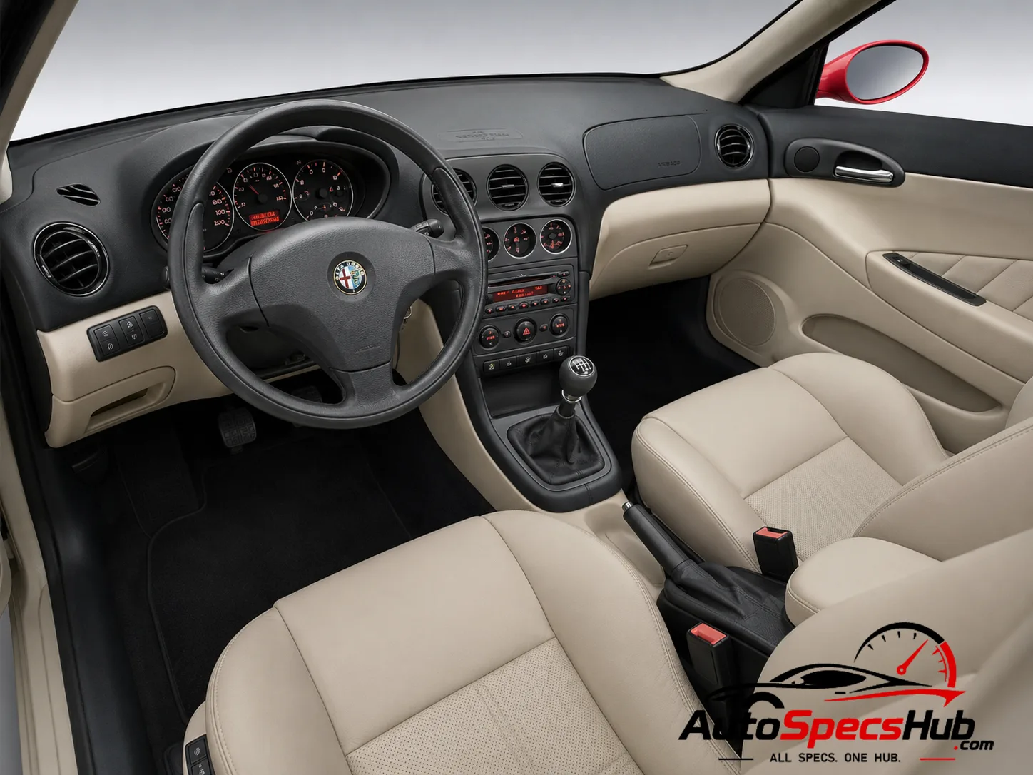 2003 Alfa Romeo 156 2.5 V6 24V interior dashboard view