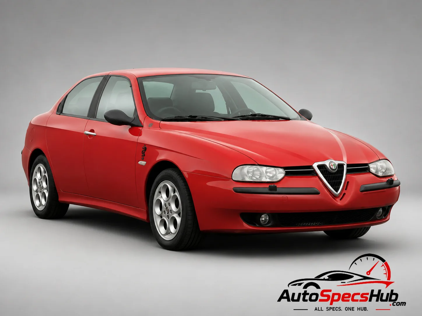 2001 Alfa Romeo 156 2.0 Twin Spark front three-quarter view