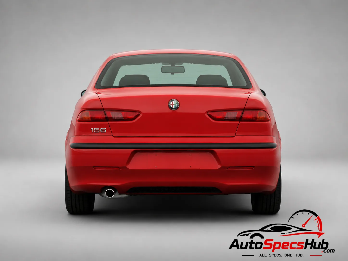 2001 Alfa Romeo 156 2.0 Twin Spark rear view