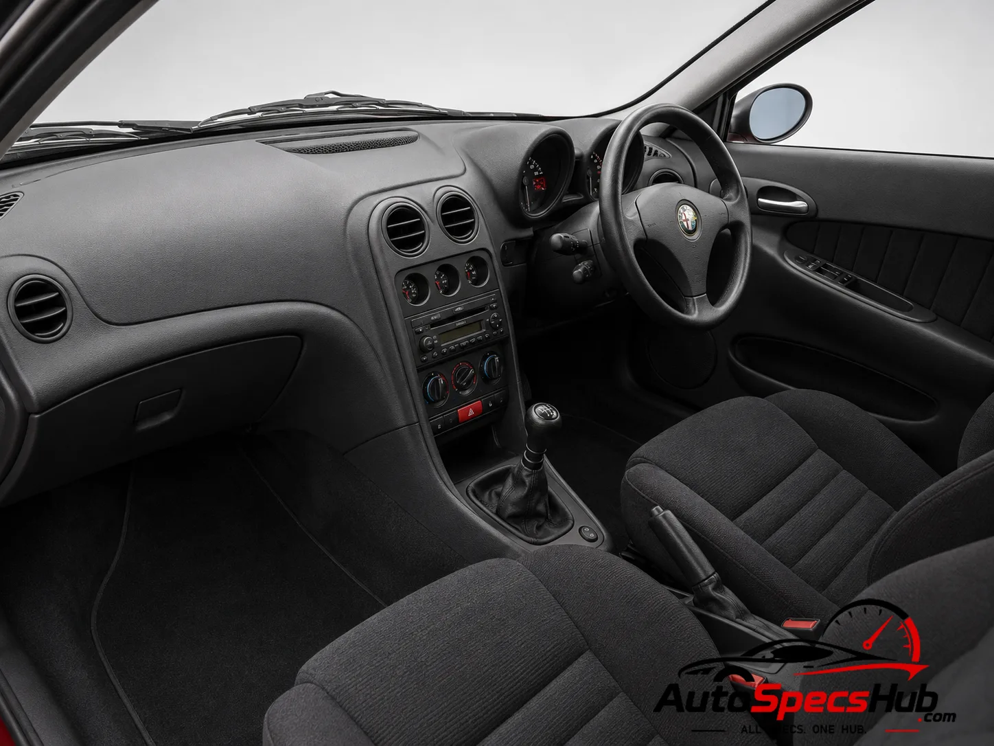 2001 Alfa Romeo 156 2.0 Twin Spark interior dashboard view
