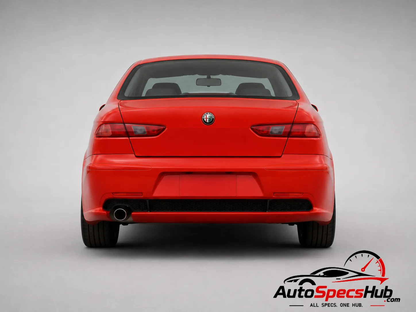 2002 Alfa Romeo 156 2.0 JTS rear view