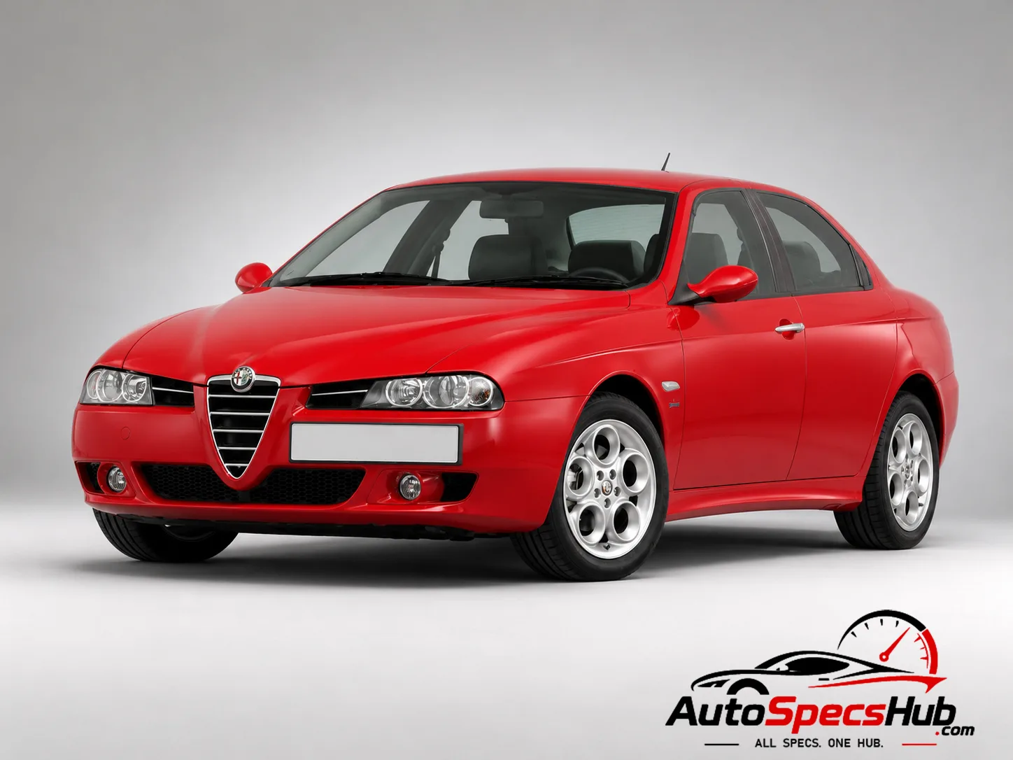 2003 Alfa Romeo 156 2.0 JTS front three-quarter view