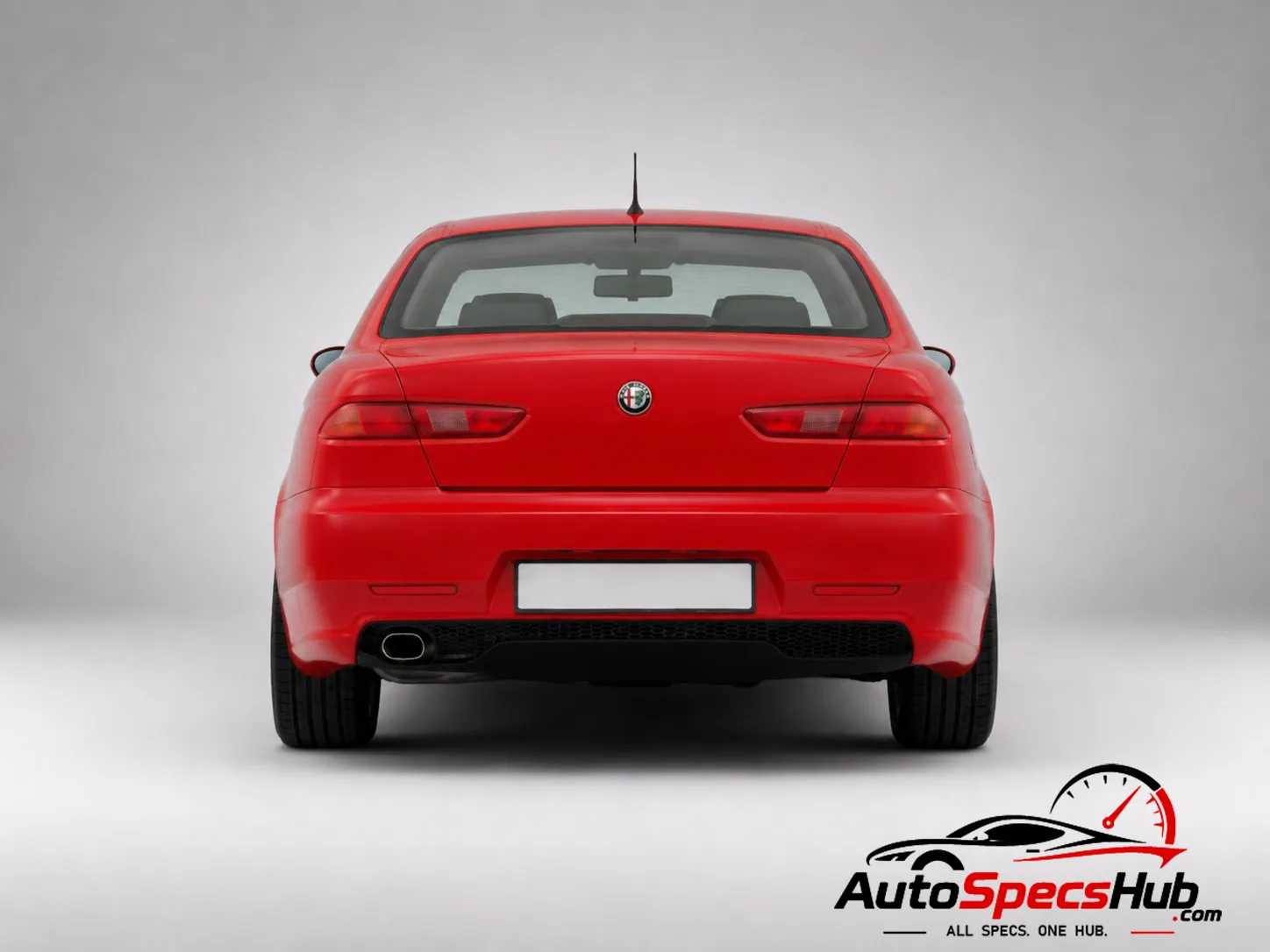 2003 Alfa Romeo 156 2.0 JTS rear view
