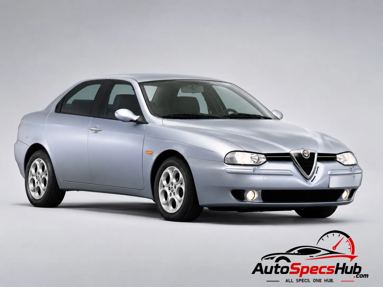 1998 Alfa Romeo 156 1.8 Twin Spark front three-quarter view