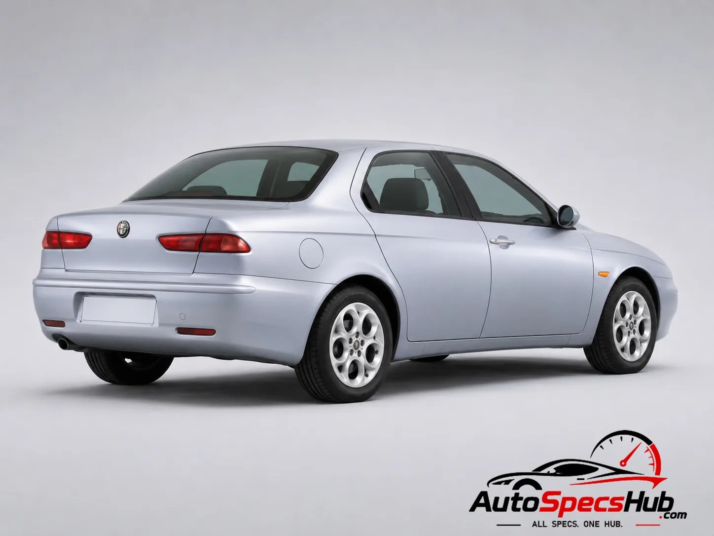1998 Alfa Romeo 156 1.8 Twin Spark rear three-quarter view