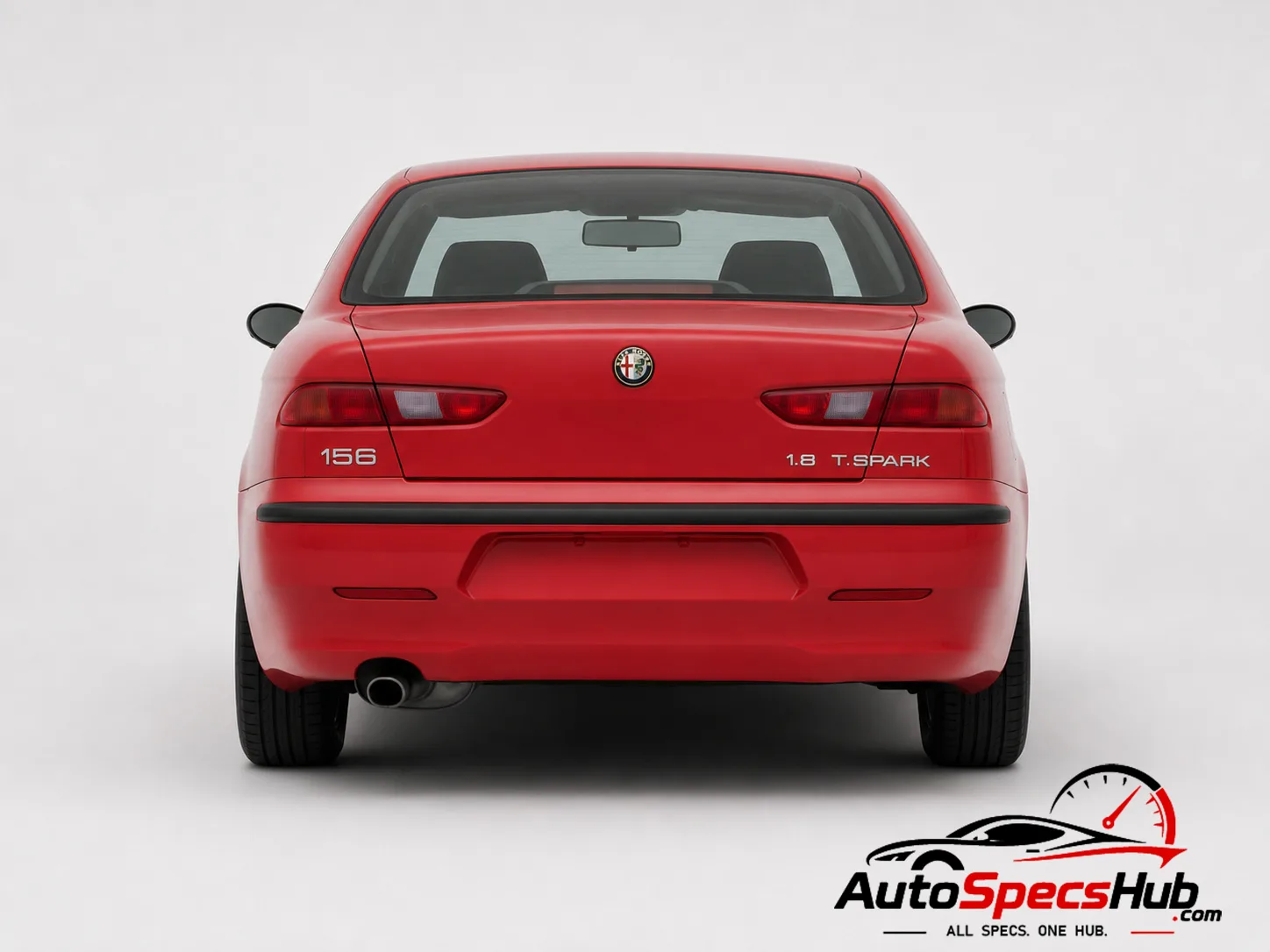 2001 Alfa Romeo 156 1.8 Twin Spark rear view