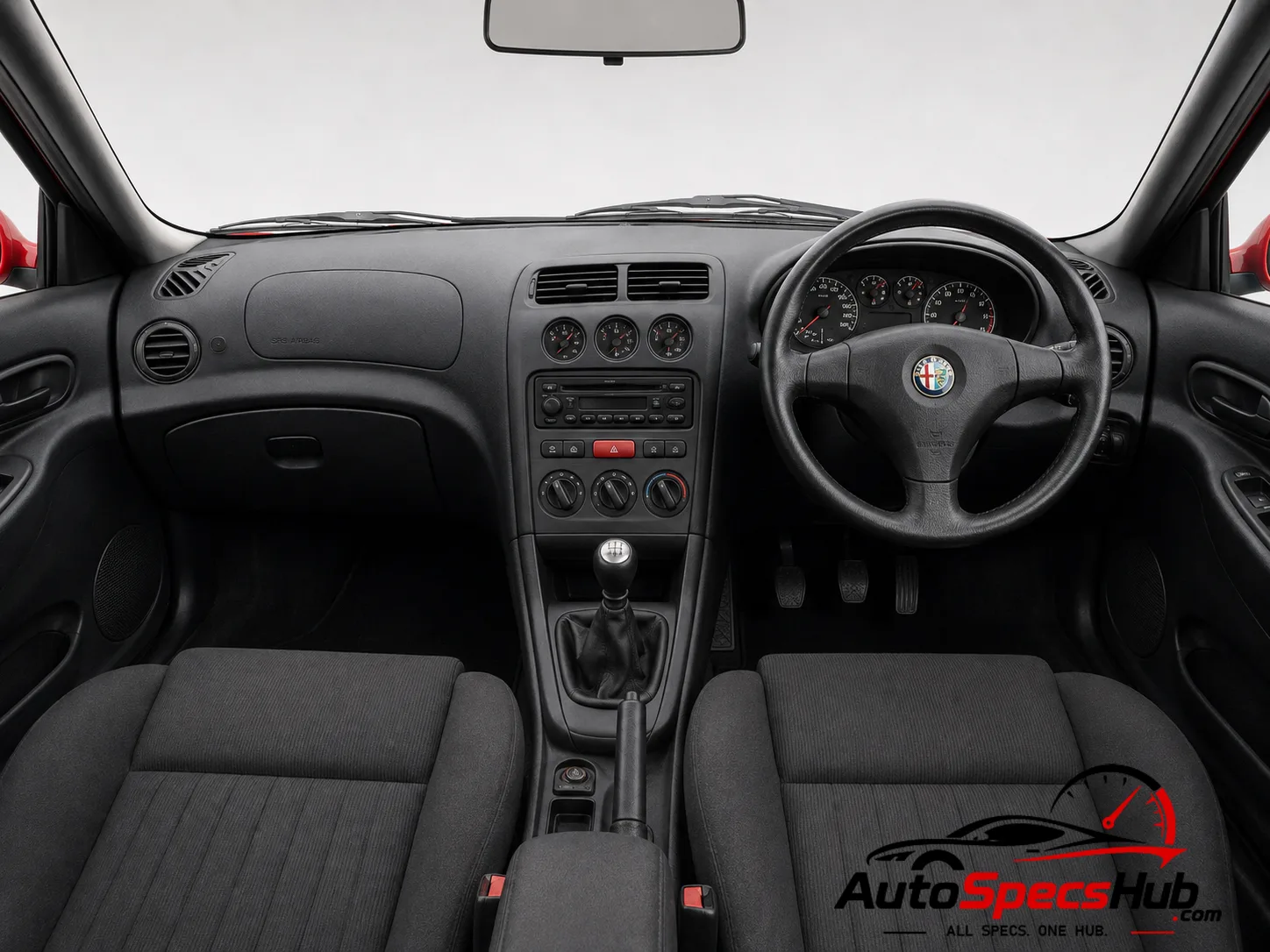 2001 Alfa Romeo 156 1.8 Twin Spark interior dashboard view