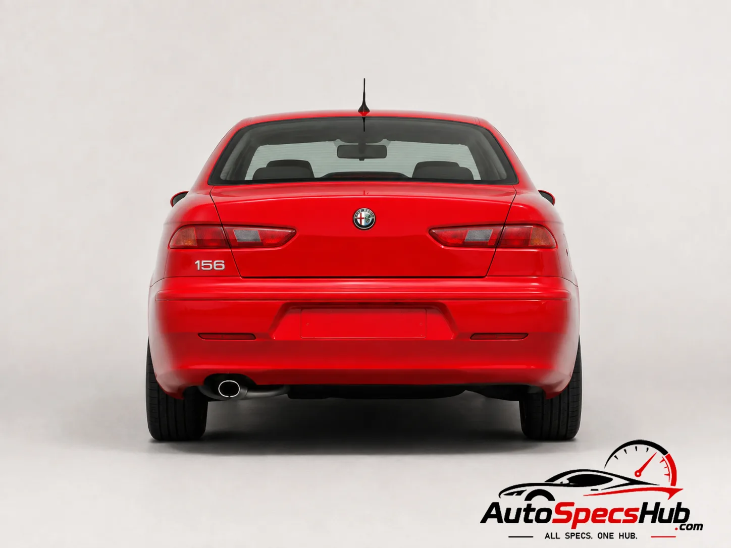 2003 Alfa Romeo 156 1.8 Twin Spark rear view
