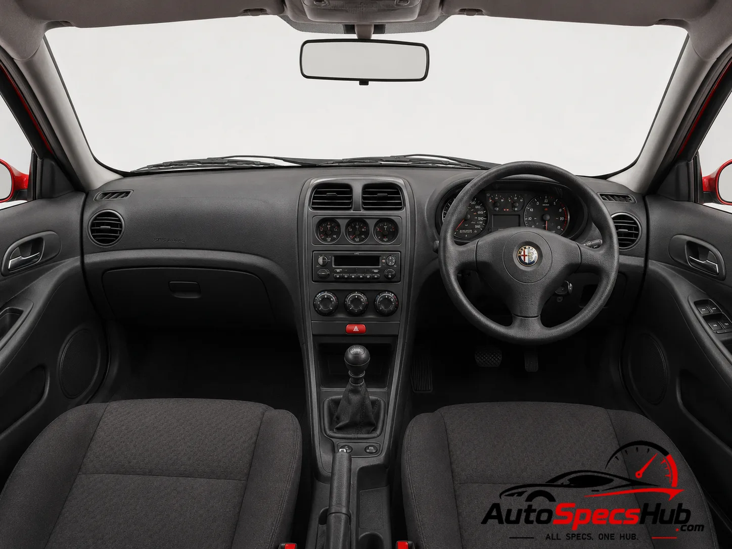 2003 Alfa Romeo 156 1.8 Twin Spark interior dashboard view