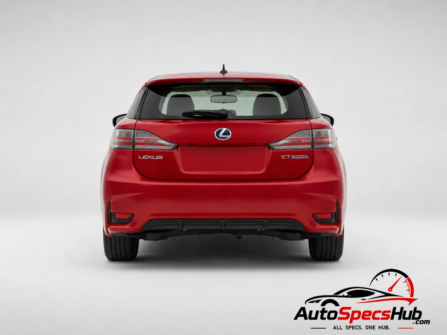 2014 Lexus CT 200h rear view