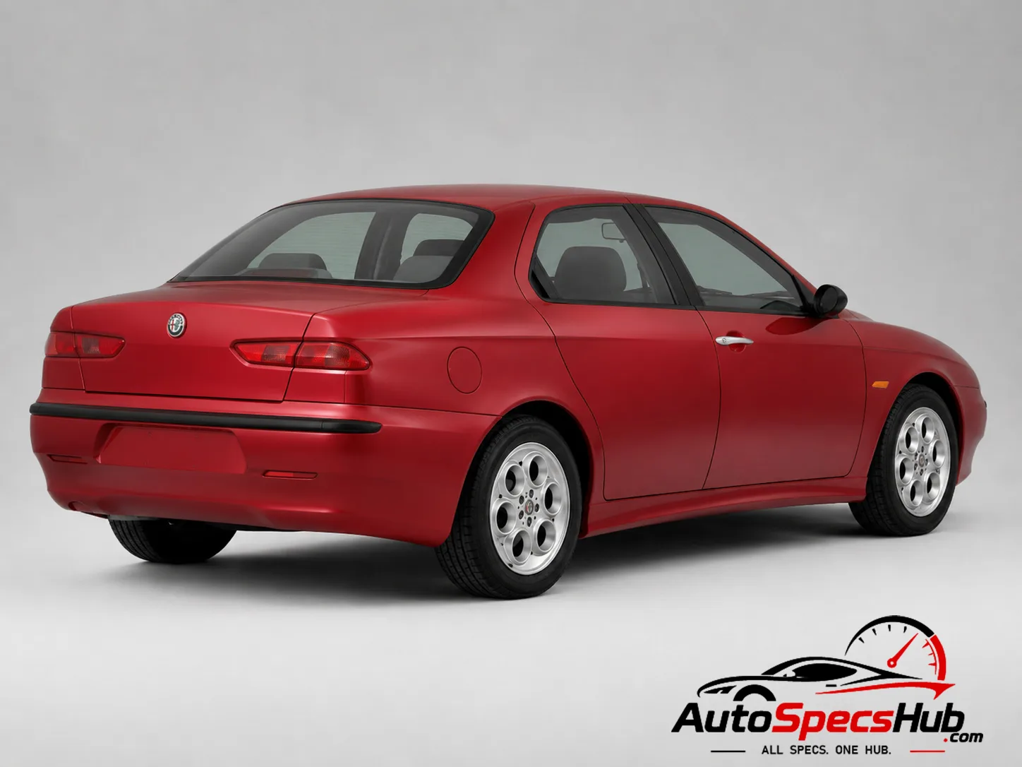 1998 Alfa Romeo 156 2.4 JTD 8v rear three-quarter view