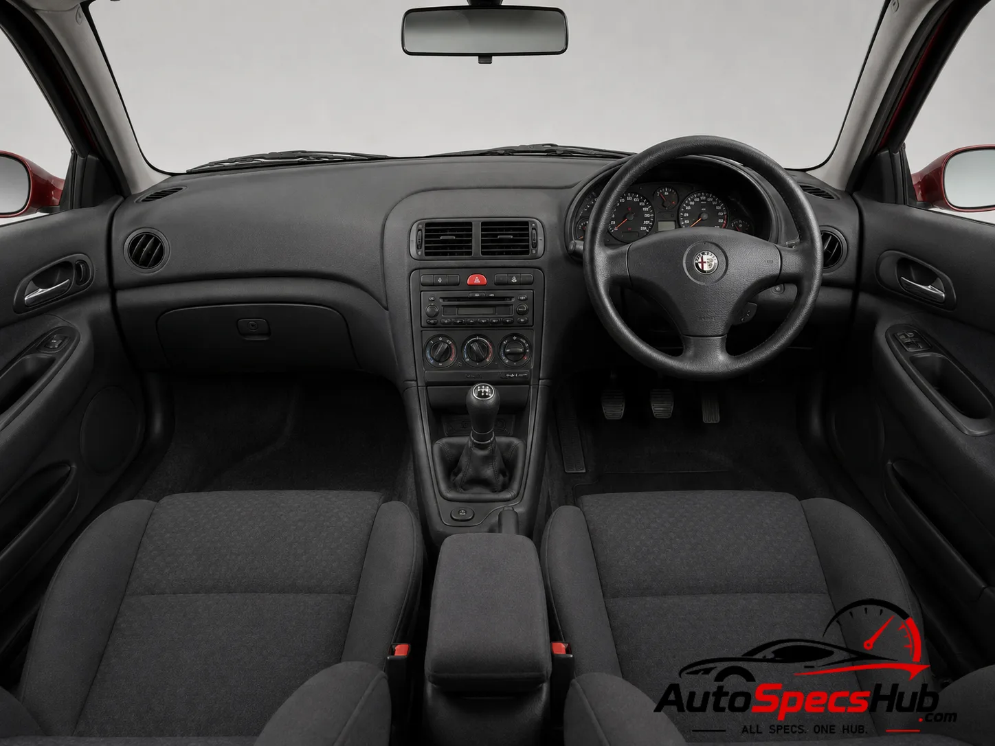 1998 Alfa Romeo 156 2.4 JTD 8v interior dashboard and front cabin