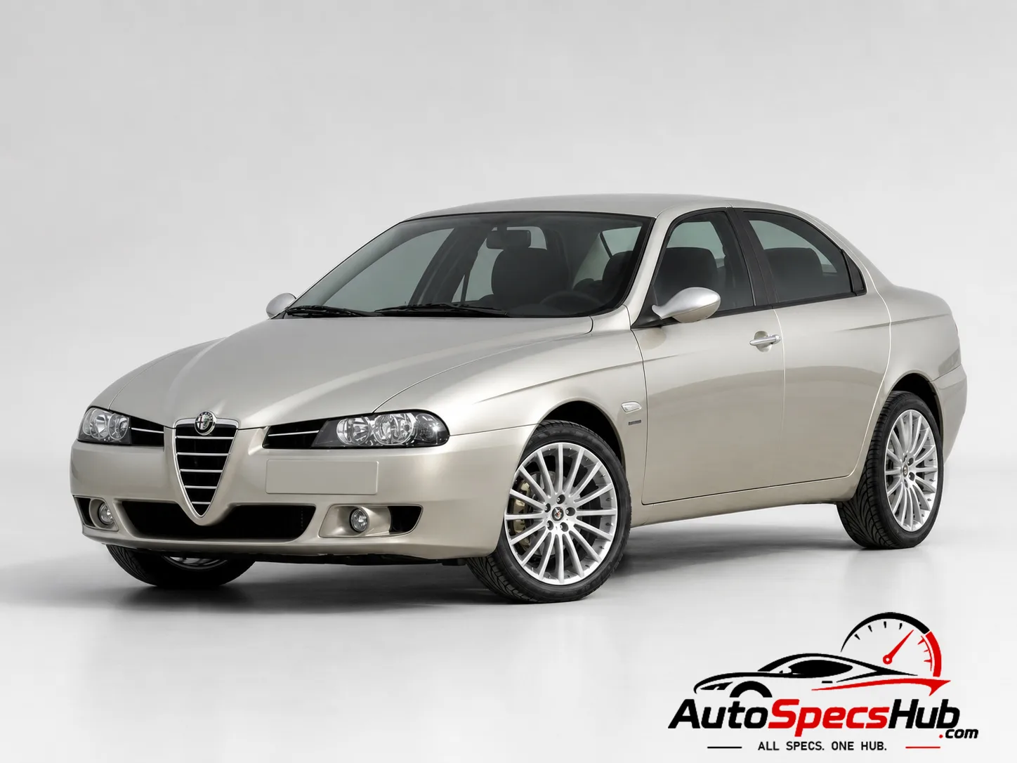 2003 Alfa Romeo 156 1.9 JTD 16v Multijet front three-quarter view