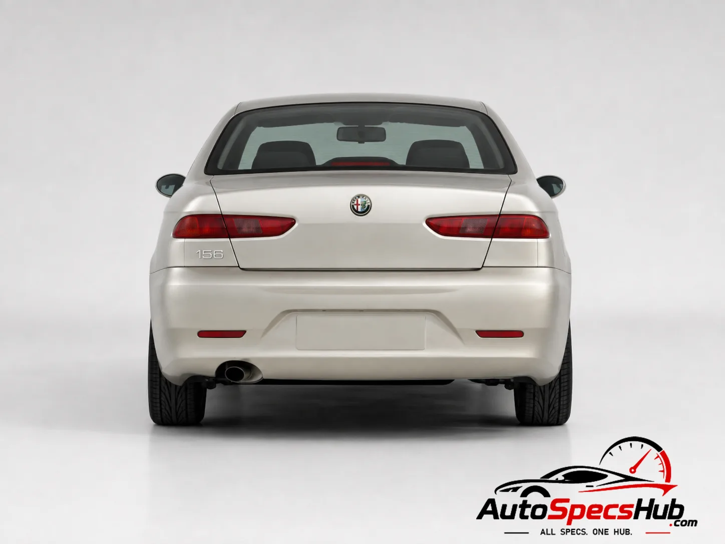 2003 Alfa Romeo 156 1.9 JTD 16v Multijet rear view