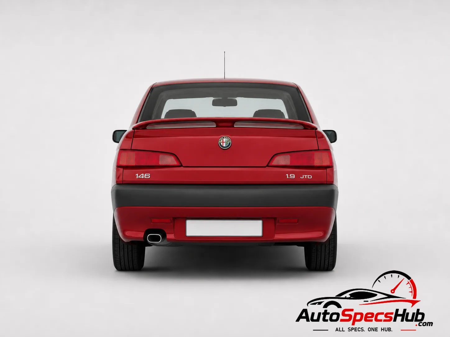1999 Alfa Romeo 146 1.9 JTD rear view