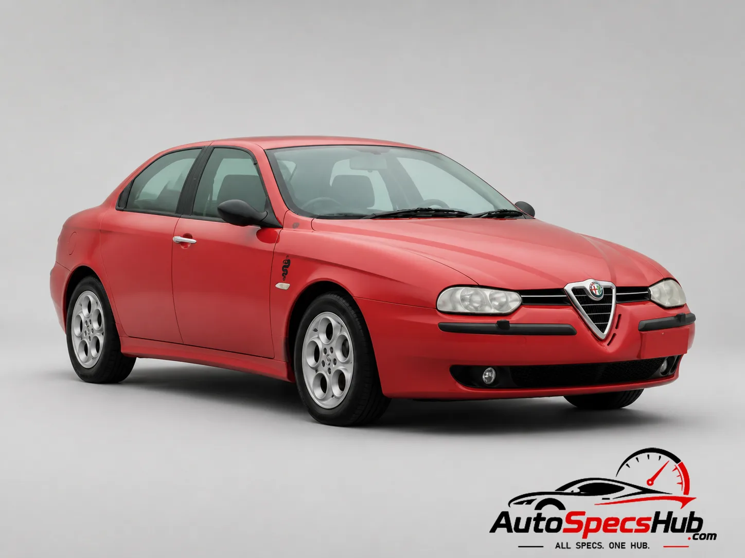 2001 Alfa Romeo 156 1.6 Twin Spark front three-quarter view