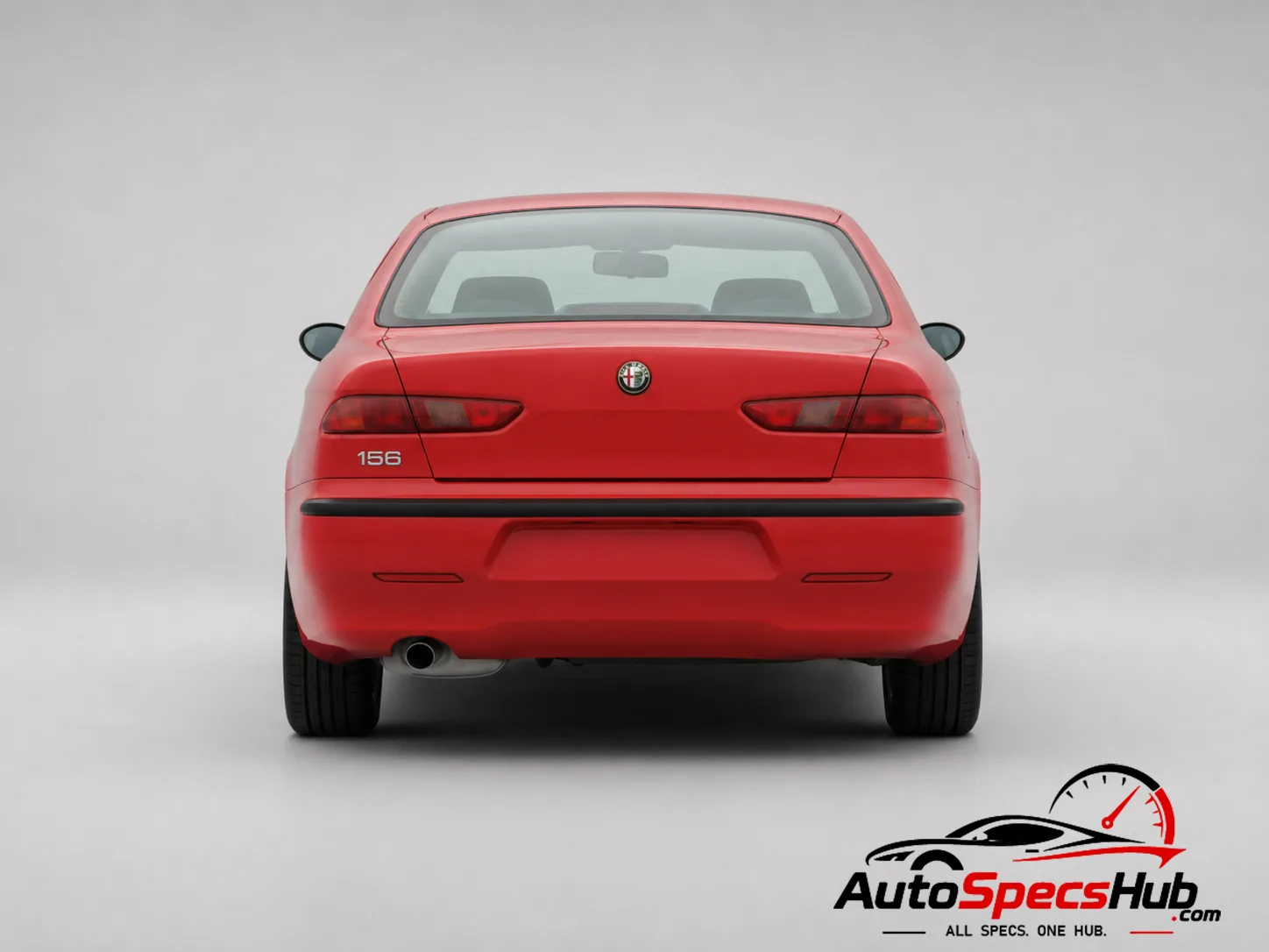 2001 Alfa Romeo 156 1.6 Twin Spark rear view