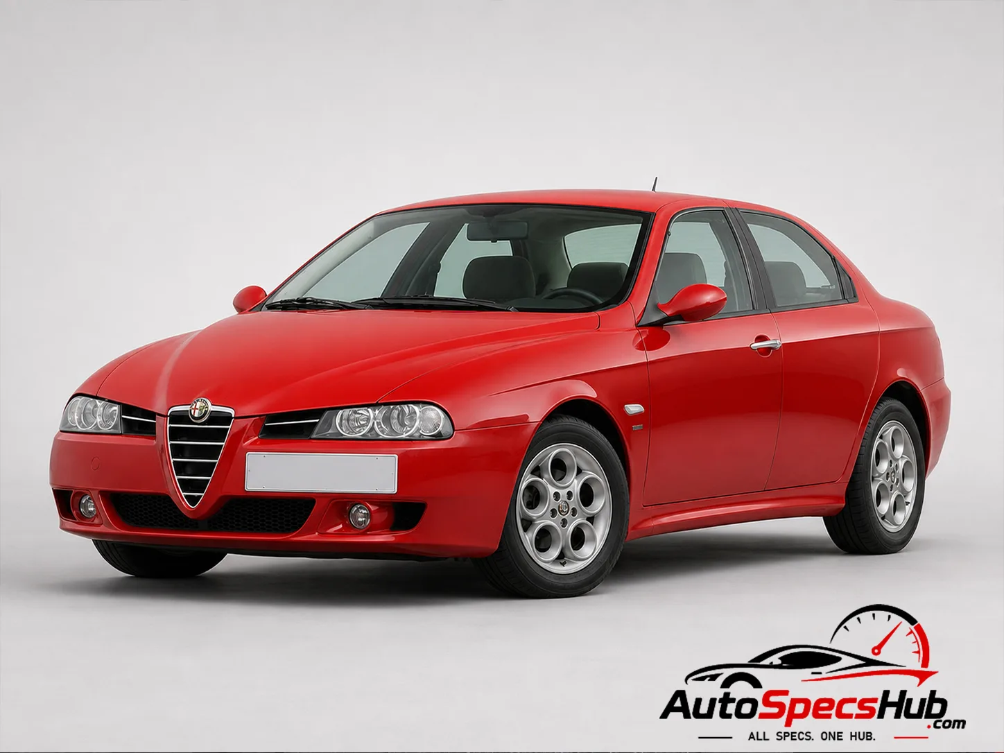 2003 Alfa Romeo 156 1.6 Twin Spark front three-quarter view