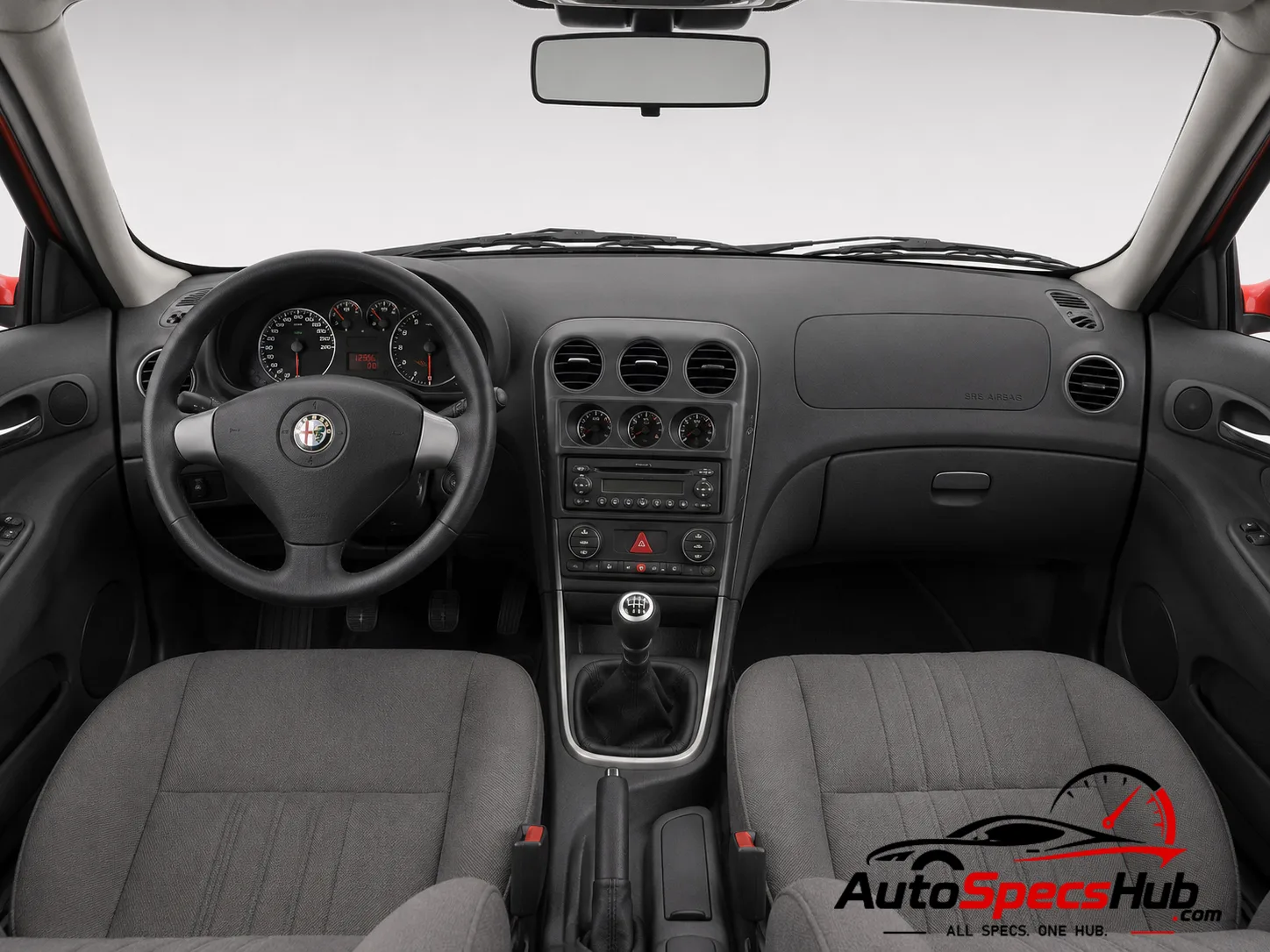 2003 Alfa Romeo 156 1.6 Twin Spark interior dashboard and front cabin