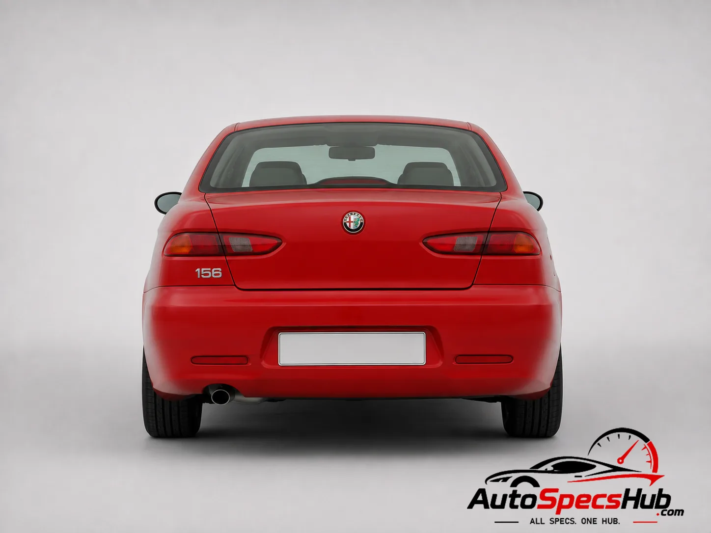 1998 Alfa Romeo 156 1.9 JTD 8v rear view