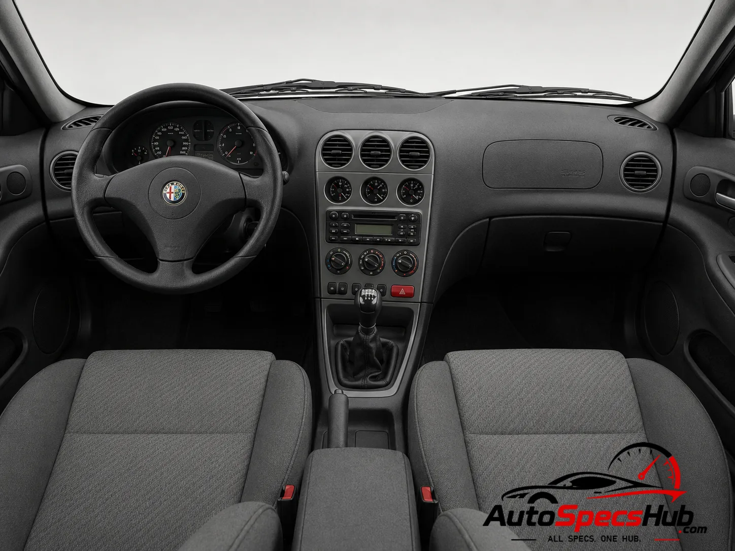 1998 Alfa Romeo 156 1.9 JTD 8v interior dashboard and front cabin