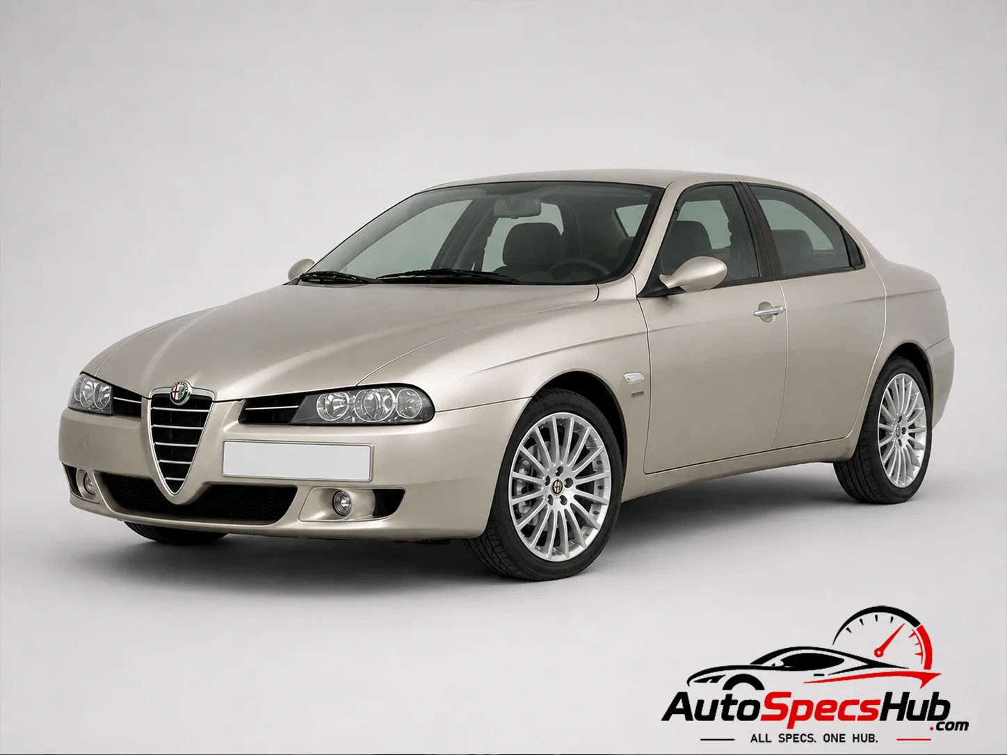 2003 Alfa Romeo 156 1.9 JTD 8v front three-quarter view