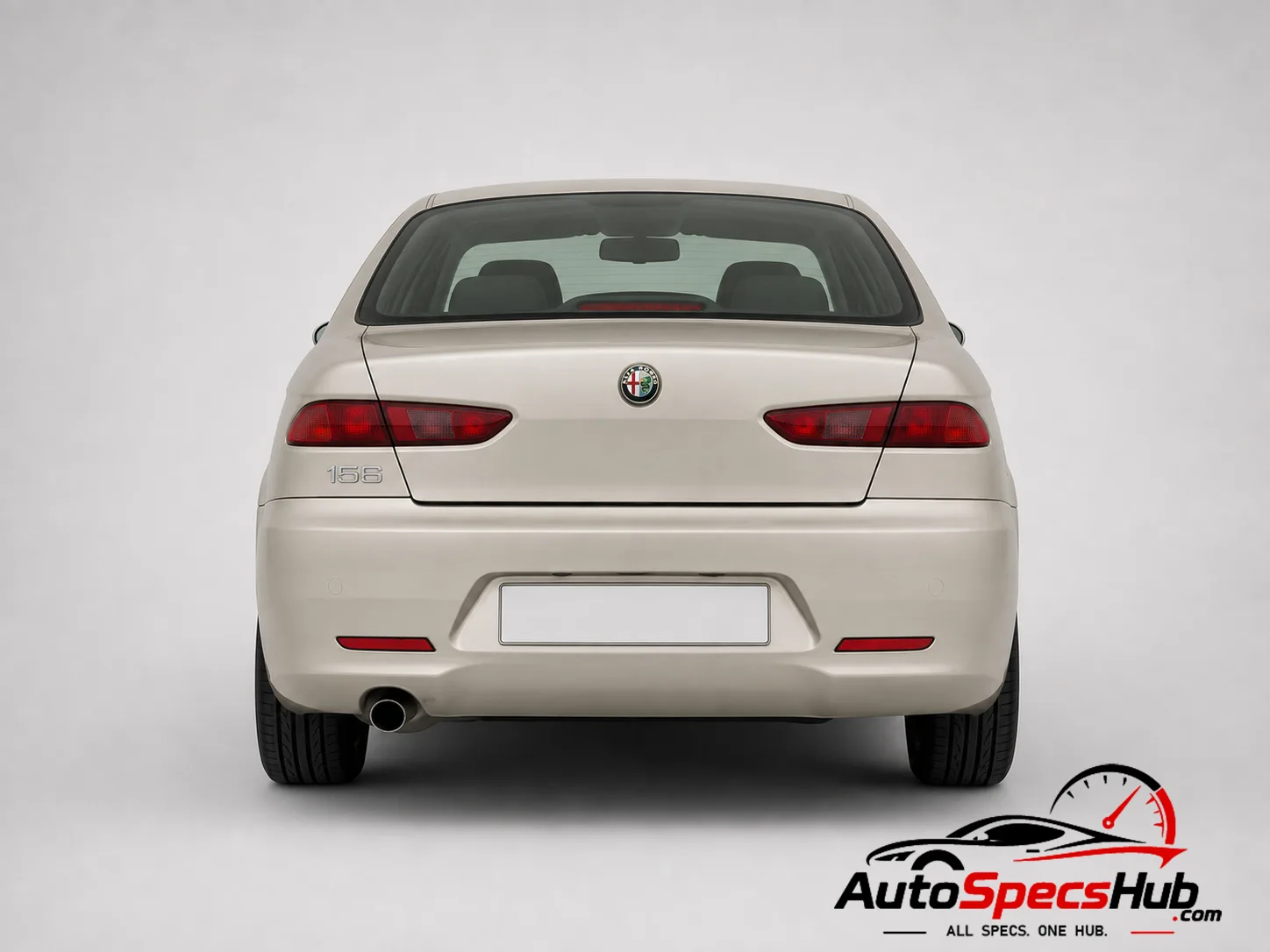 2003 Alfa Romeo 156 1.9 JTD 8v rear view