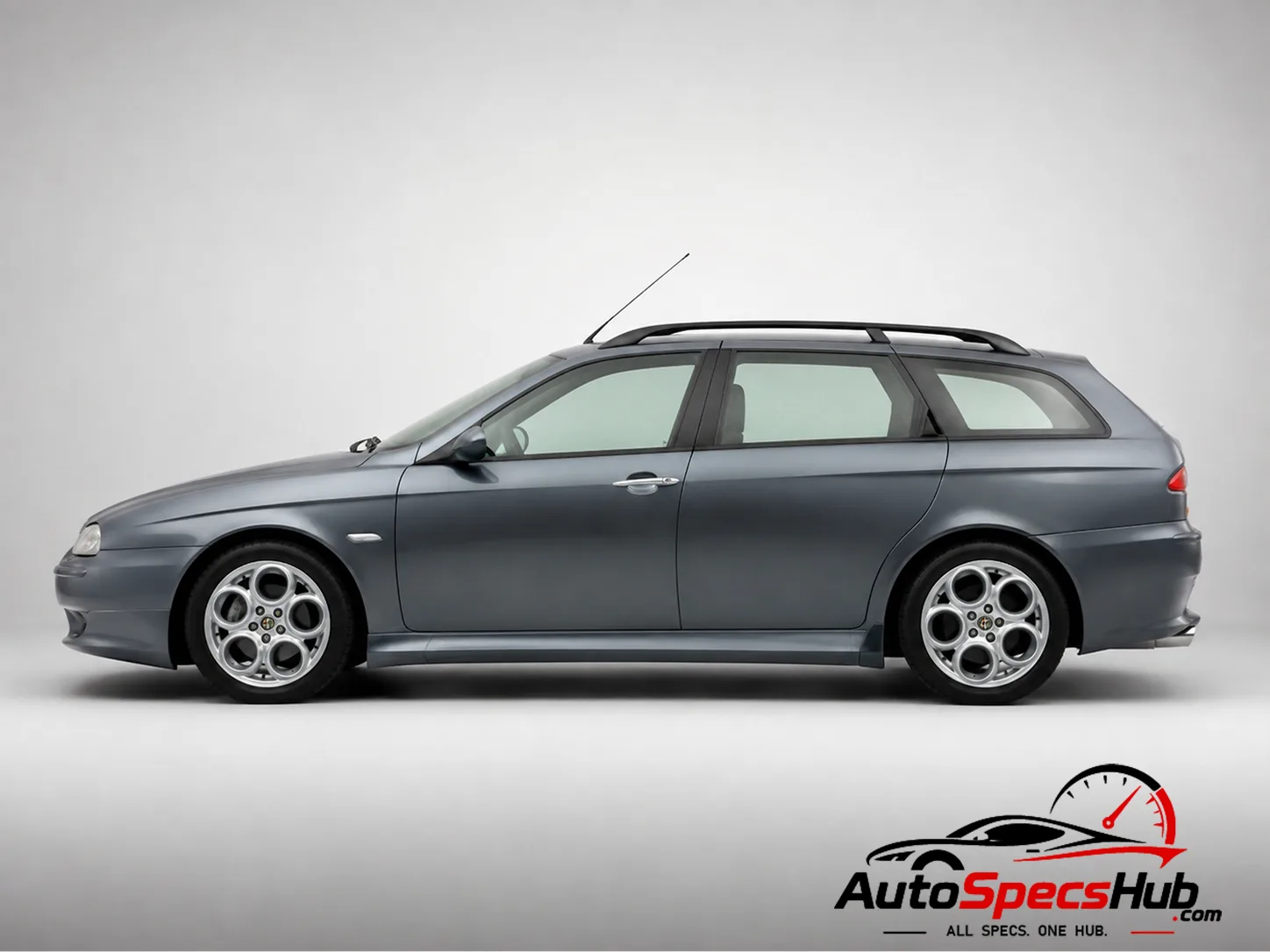 2002 Alfa Romeo 156 Sportwagon 3.2 V6 24v GTA side profile