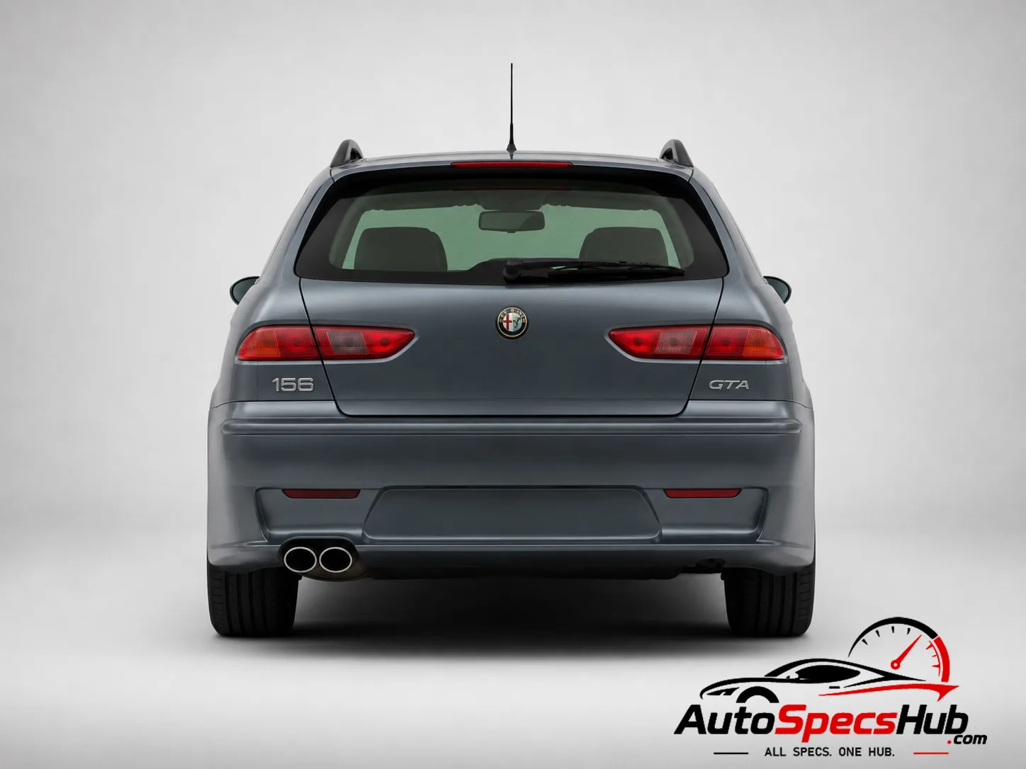 2002 Alfa Romeo 156 Sportwagon 3.2 V6 24v GTA rear view