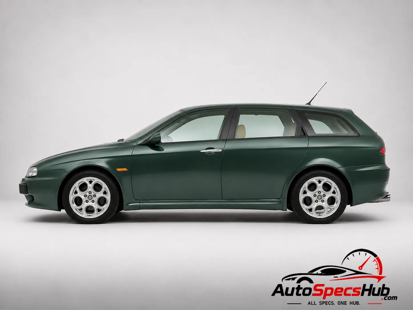 2003 Alfa Romeo 156 Sportwagon 3.2 V6 24v Q2 GTA side profile